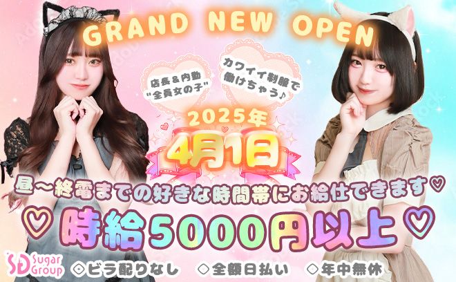 💖2025年4月1日NEW OPEN💖第1期生の面接スタート✨店長＆スタッフ全員女の子💕