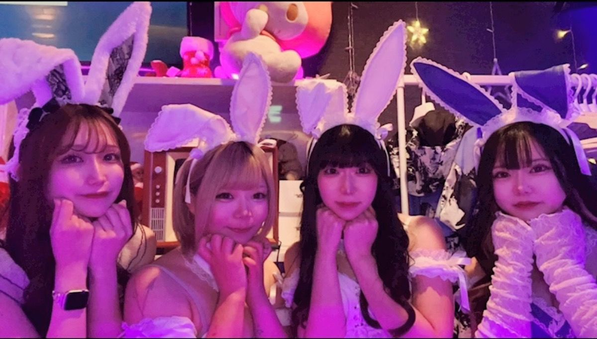 外立ち無し可能💕ノンアル勤務OK😌✨川越駅西口徒歩10秒のうさミミ衣装が超可愛いコンカフェ🐰💖
