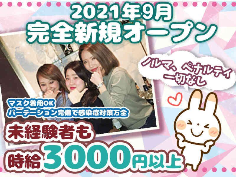 💗時給3000円＋”超”高額バック＋高待遇💗 ✨完全新規NEW OPEN✨ビラ配りキャッチ一切なし💕